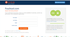 Desktop Screenshot of fxschool.com